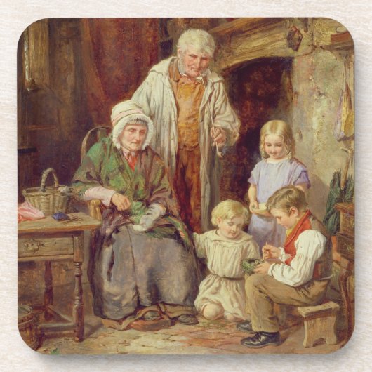 Die gewordenen Vögel Getränkeuntersetzer (Vorderseite)