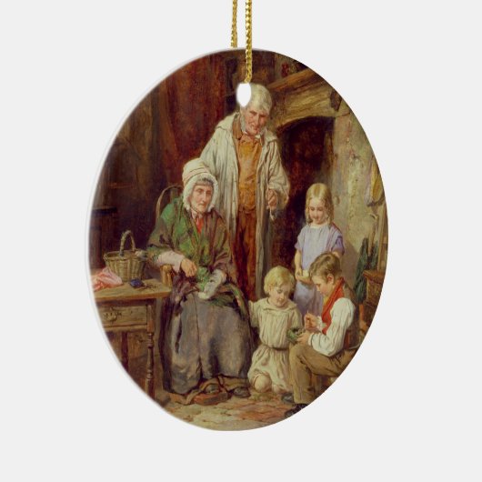 Die gewordenen Vögel Keramikornament (Rechts)