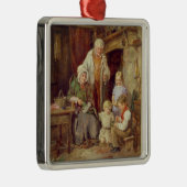 Die gewordenen Vögel Silbernes Ornament (Rechts)