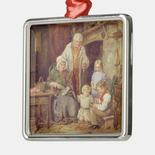 Die gewordenen Vögel Silbernes Ornament (Links)