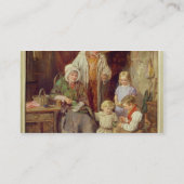 Die gewordenen Vögel Visitenkarte (Rückseite)