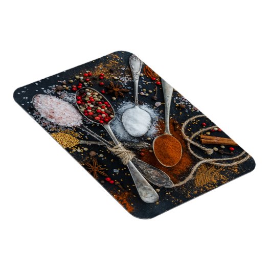 Die Gewürze der Löffel Magnet (Rechte Seite)