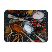 Die Gewürze der Löffel Magnet (Horizontal)