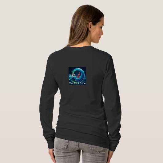 Die Gezeitenkraft T-Shirt (Schwarz voll)