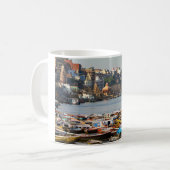 Die Ghats von Varanasi am Ganges Kaffeetasse (Vorderseite Links)