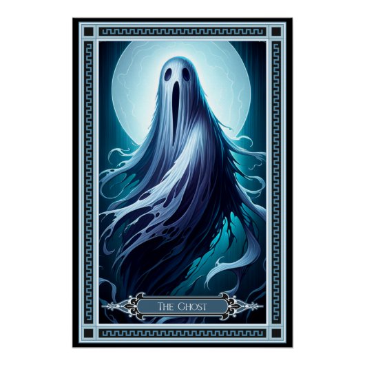 Die Ghost-Tarot-Karte Poster (Vorderseite)