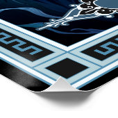 Die Ghost-Tarot-Karte Poster (Ecke)