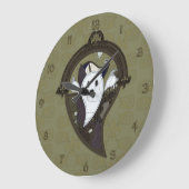 Die Ghost-Uhr Große Wanduhr (Winkel)