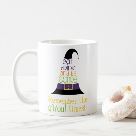 Die Ghoul-Zeit Kaffeetasse (Mit Donut)