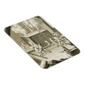 Die Gießerei eines Bildhauers aus der "Enzyklopädi Magnet (Rechte Seite)