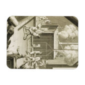 Die Gießerei eines Bildhauers aus der "Enzyklopädi Magnet (Horizontal)