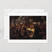 Die Gießerei-Postkarte Postkarte (Vorne/Hinten)