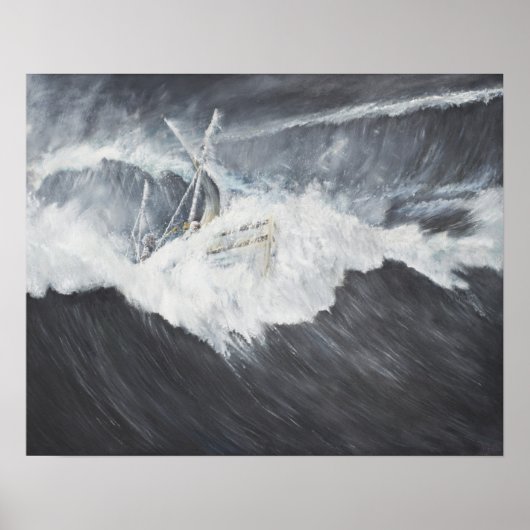 Die gigantische Welle Poster (Vorne)