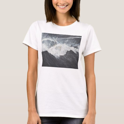 Die gigantische Welle T-Shirt (Vorderseite)