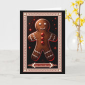 Die Gingerbread Man Tarot Card Karte (Gelbe Blume)