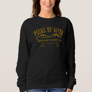 Die Gipfel des Otter Bedford Landkreis Virginia ma Sweatshirt