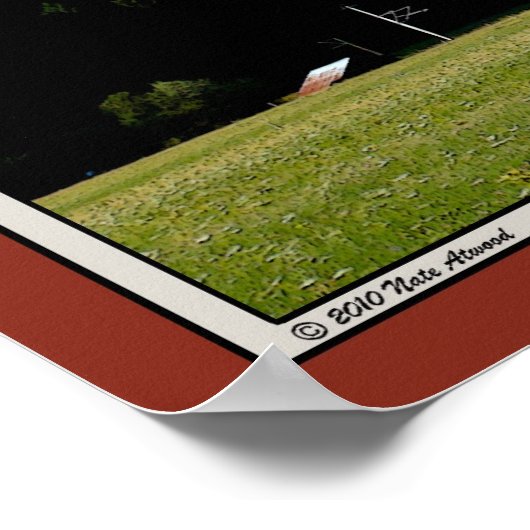 Die Gipfel über Garmisch Poster (Ecke)