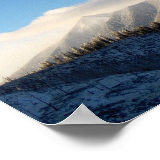 Die Gipfel von San Francisco in der feinen Coate v Poster (Ecke)