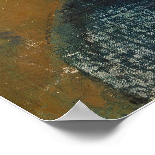 Die Gipsy-Frau, Helene Schjerfbeck Art Poster (Ecke)