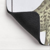 Die Giraffe dargestellt dem König Mousepad (Ecke)