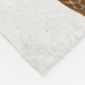 Die Giraffe Fleecedecke (Ecke)