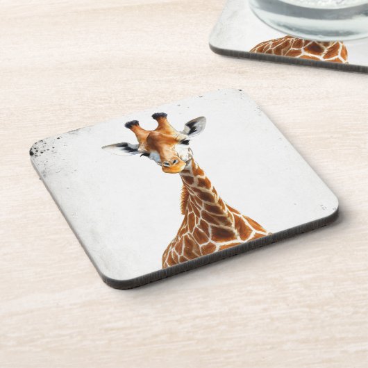 Die Giraffe Getränkeuntersetzer (Linke Seite)