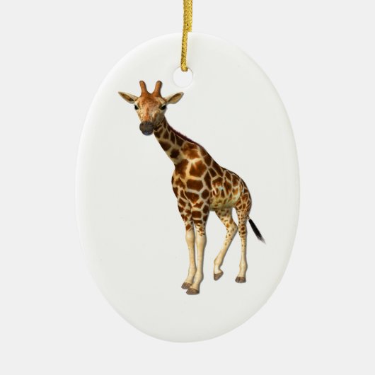 Die Giraffe Keramik Ornament (Vorne)