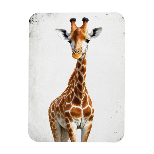 Die Giraffe Magnet (Vertikal)
