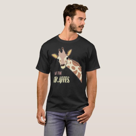 Die Giraffen gerettet T-Shirt (Vorne ganz)