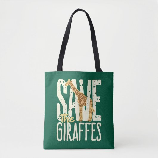 Die Giraffen Giraffe Lover gerettet Tasche (Vorderseite)