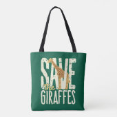Die Giraffen Giraffe Lover gerettet Tasche (Rückseite)