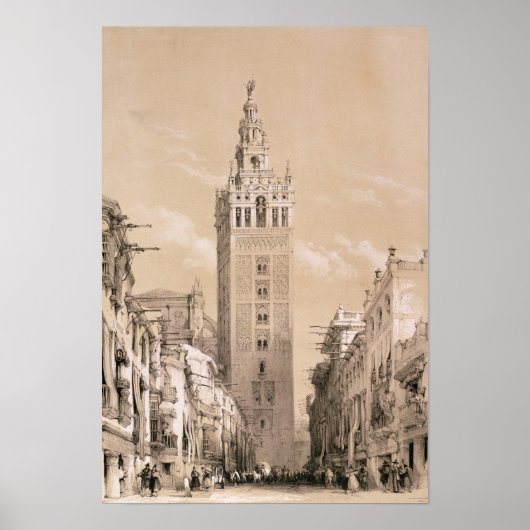 Die Giralda, Sevilla Poster (Vorne)