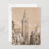 Die Giralda, Sevilla Postkarte (Vorne/Hinten)