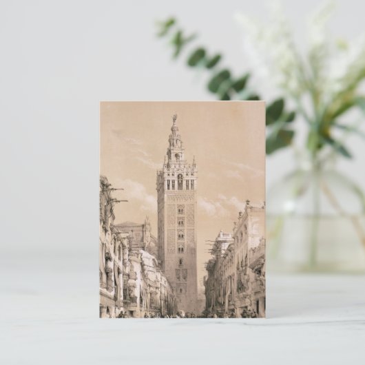 Die Giralda, Sevilla Postkarte (Stehend Vorderseite)