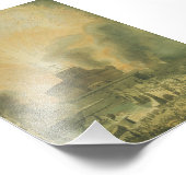 Die Girandola am Castel Sant'Angelo Fotodruck (Ecke)