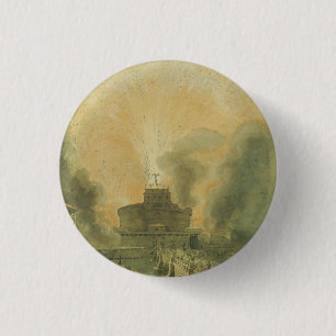 Die Girandola auf der Engelsburg Button