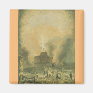 Die Girandola auf der Engelsburg Magnet