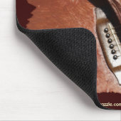 DIE GITARISTISCHE MUSIK LOVER Mousepad (Ecke)