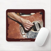DIE GITARISTISCHE MUSIK LOVER Mousepad (Mit Mouse)