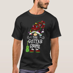 Die Gitarre Gnom Passende Familien Gruppe Weihnach T-Shirt