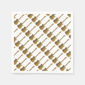 Die Gitarre Serviette (Vorderseite)