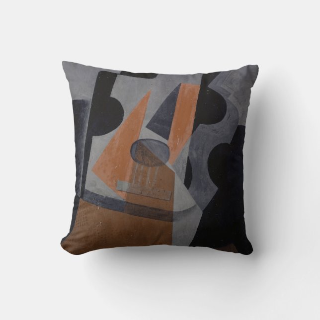 Die Gitarre (Stillleben mit Gitarre), 1916 Kissen (Vorderseite)