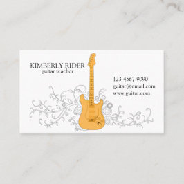 Die Gitarre Visitenkarte