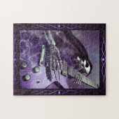 Die Gitarren-Puzzlespiel des grimmigen Sensenmanns Puzzle (Horizontal)
