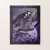 Die Gitarren-Puzzlespiel des grimmigen Sensenmanns Puzzle (Vertikal)