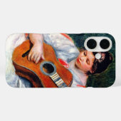 Die Gitarrist von Pierre Renoir Case-Mate iPhone Hülle (Rückseite (Horizontal))