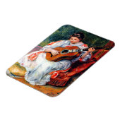 Die Gitarrist von Pierre Renoir Magnet (Linke Seite)