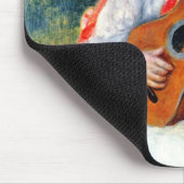 Die Gitarrist von Pierre Renoir Mousepad (Ecke)