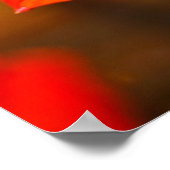 Die Gitterlilie-Blumenfotografie Poster (Ecke)