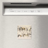 Die "Give-away"-Feier (Tinte auf Papier) Magnet (In Situ (Geschirrspüler))